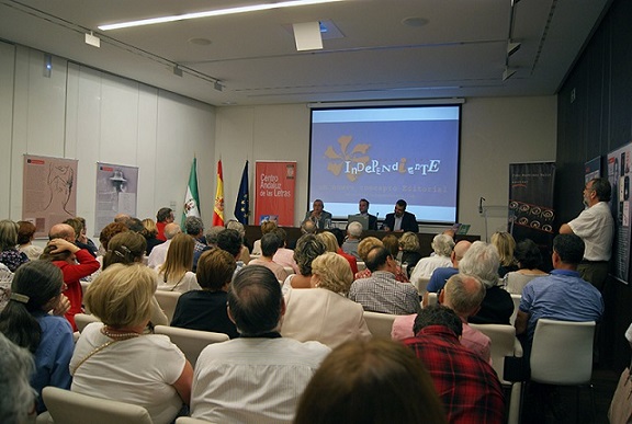 sala en la presentación